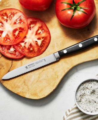 HENCKELS Classic Precision Serrated Utility Knife, 5"