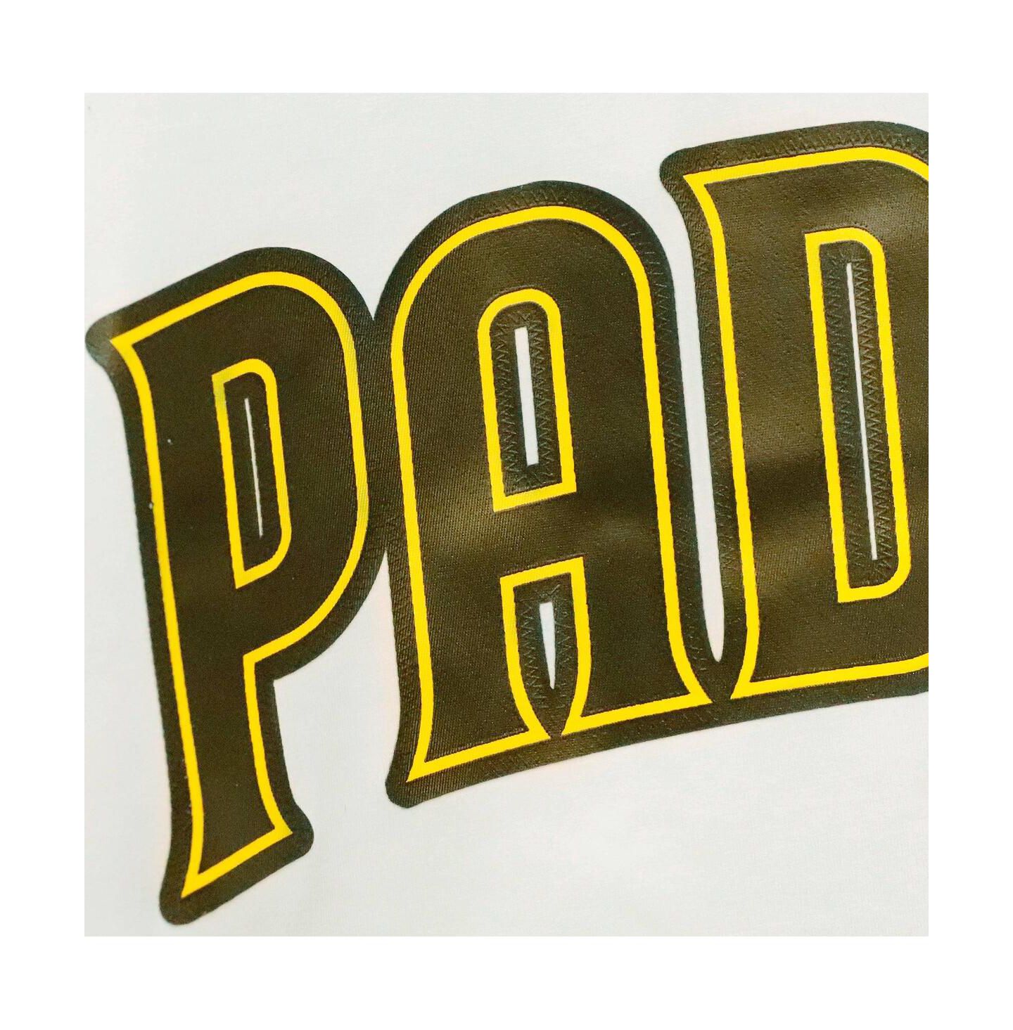 Мужская футболка Pro Standard White San Diego Padres Taping — фото 4