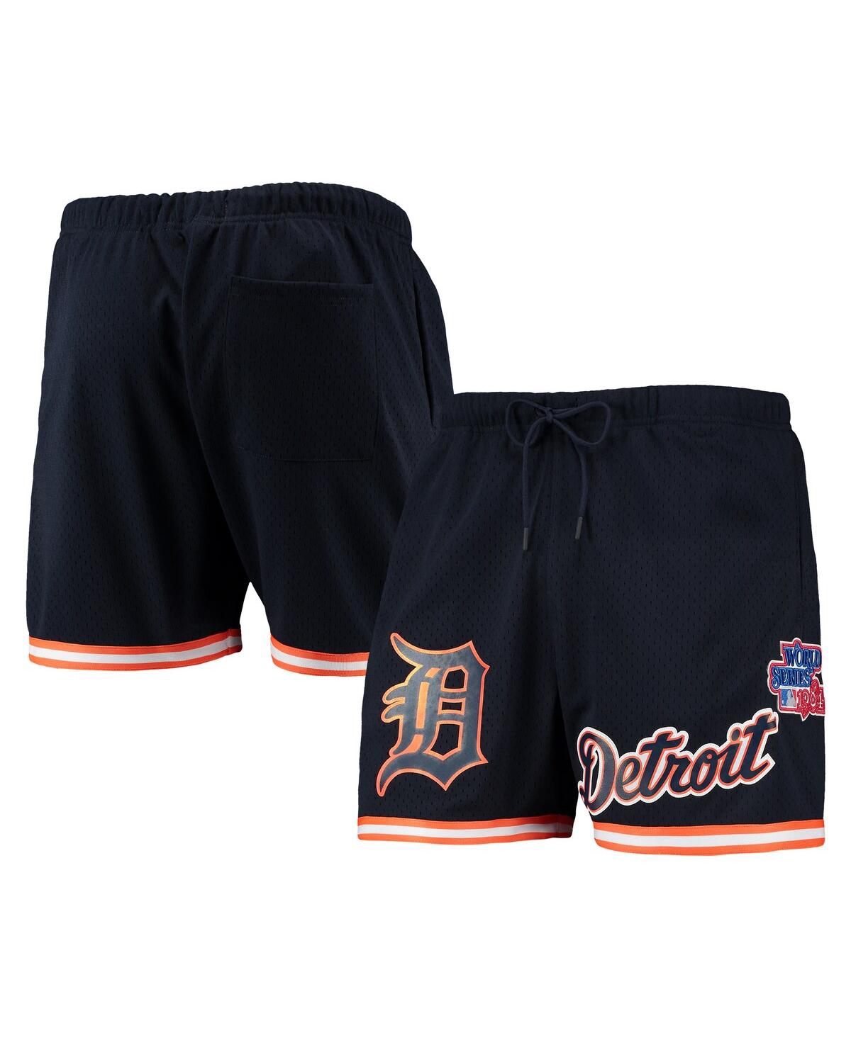 Men's Pro StandardDetroit Tigers 1984 World Series Mesh Shorts - Navy