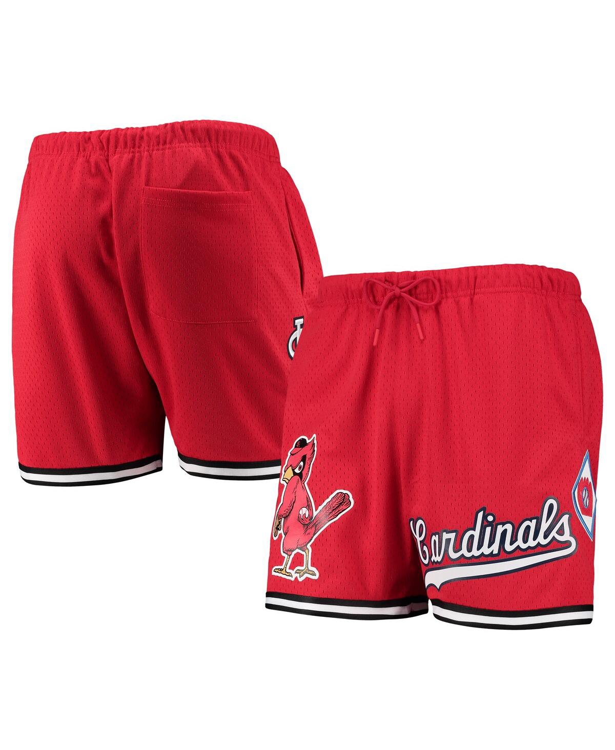 Shop Pro Standard Men's  Red St. Louis Cardinals Mesh Shorts