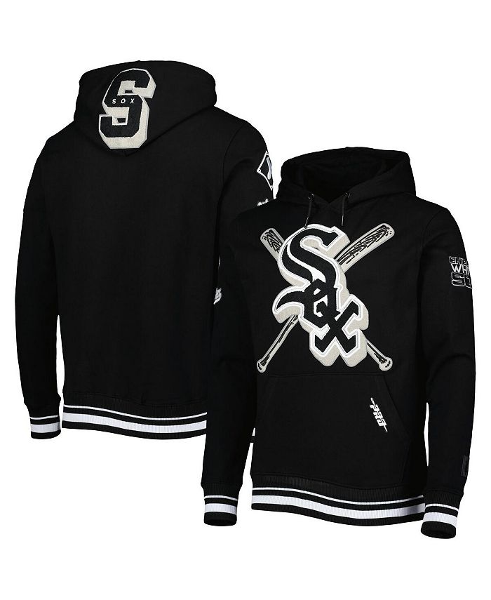 Pro Standard MLB Chicago White Sox Mash Up Logo Black P/O Hoodie LCW533407-BLK - S