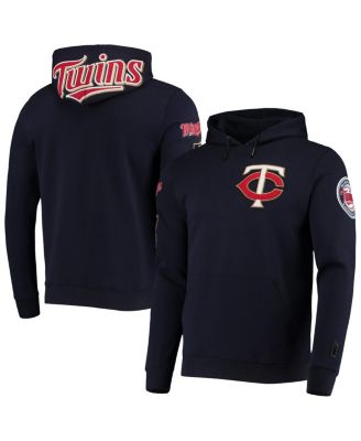 Men's Navy Minnesota Twins Team Logo Pullover Hoodie