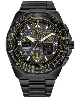 Citizen Eco-Drive Men's Chronograph Promaster Air Skyhawk Black-Tone ...