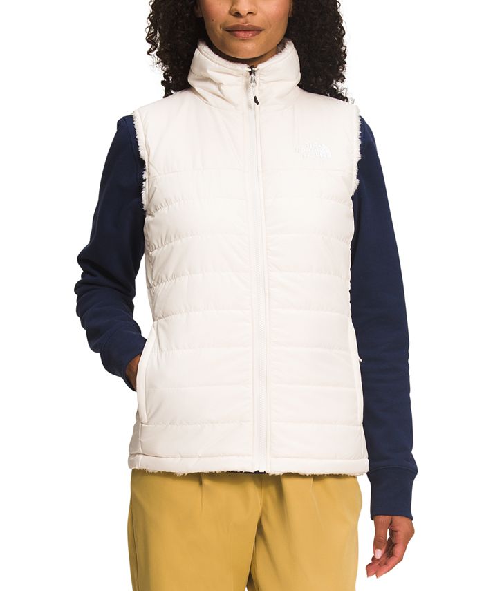 The North Face Women's Mossbud Reversible Fleece Vest & Reviews Coats