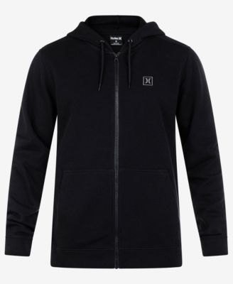Men's Icon Chest Logo Full Zip Hooded Sweatshirt