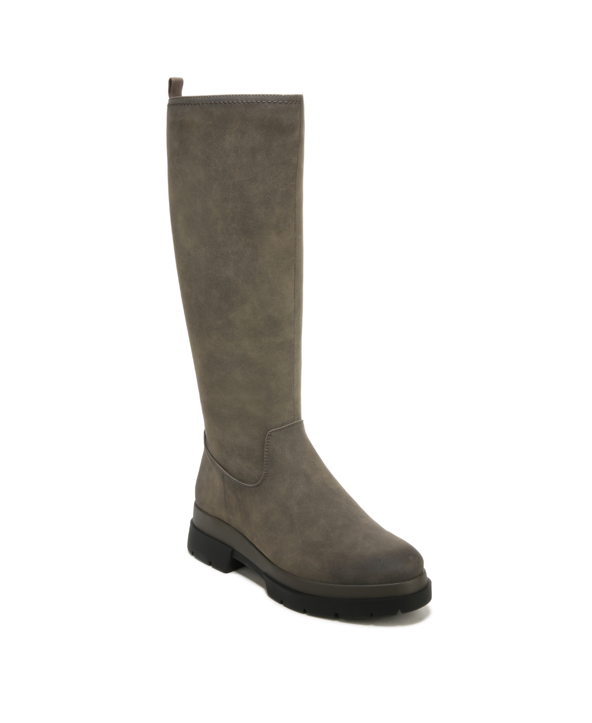 Orchid High Shaft Boots - Dark Olive Faux Nubuck