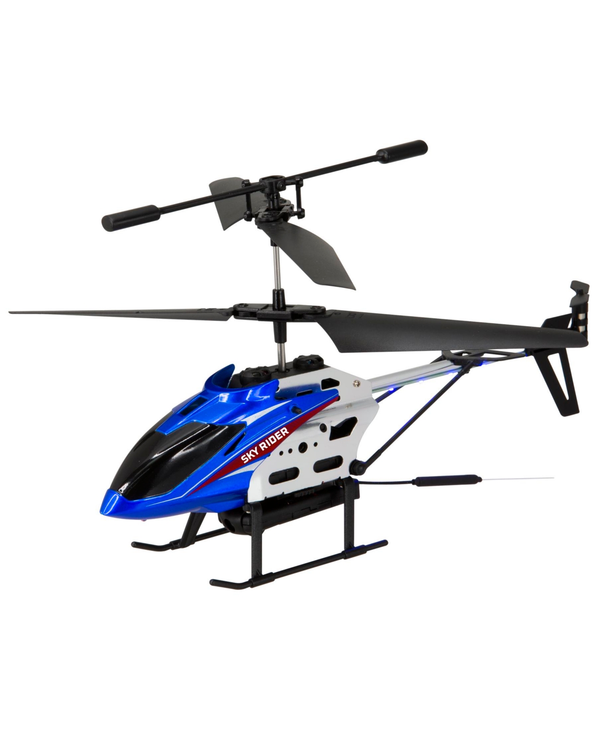 Ilive Sky Rider H-41 Pilot Helicopter Drone With Wi-fi Camera, 8.27" X 7.09" In Blue