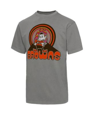 Men's Graphite Cleveland Browns Wonderland Infinity Vibe T-shirt