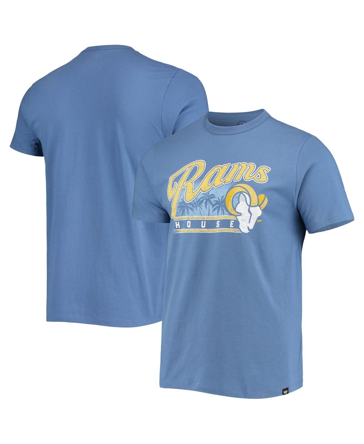 Shop 47 Brand Men's '47 Royal Los Angeles Rams Team Franklin T-shirt