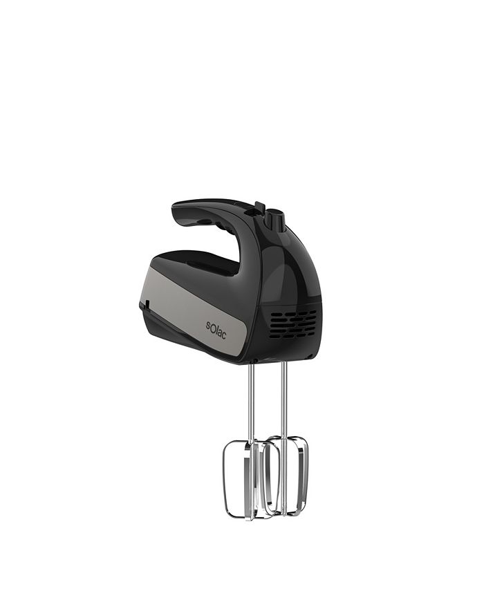 SOLAC 200Watt Turbo 5Speed Hand Mixer with Dough Hooks Macy's