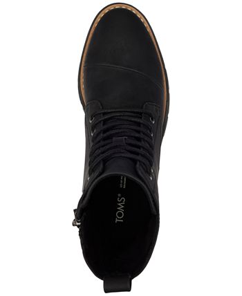 toms lace up booties