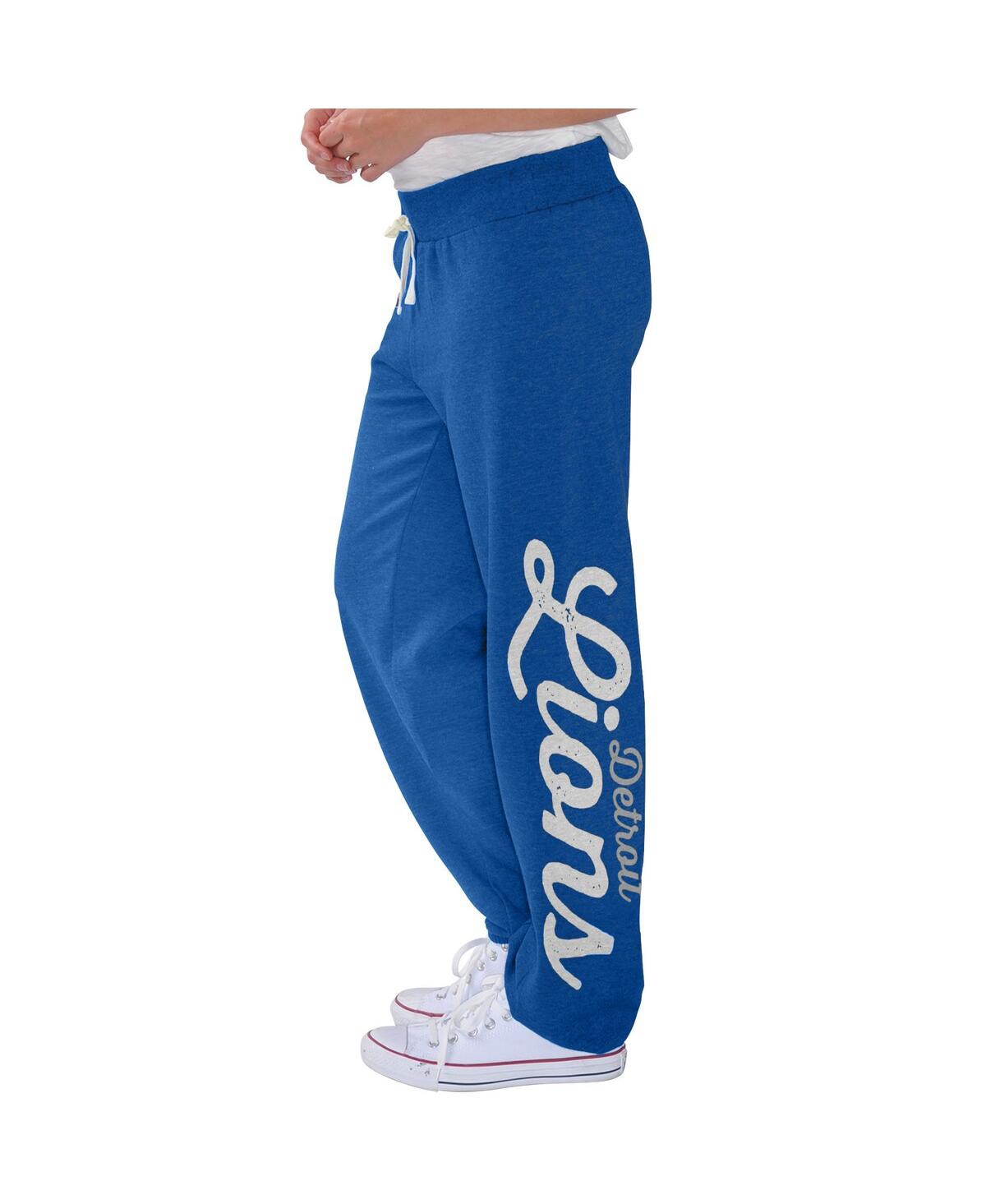 G-iii 4her By Carl Banks Blue Detroit Lions Scrimmage Pants In Blue