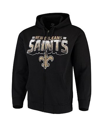 G-III Sports by Carl Banks Men's Black New Orleans Saints Perfect ...
