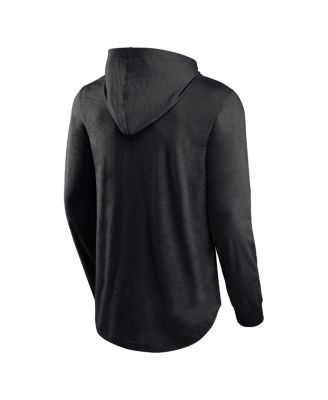 Men's Black Las Vegas Raiders Front Runner Pullover Hoodie