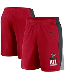 Men's Red Atlanta Falcons Broadcast Shorts