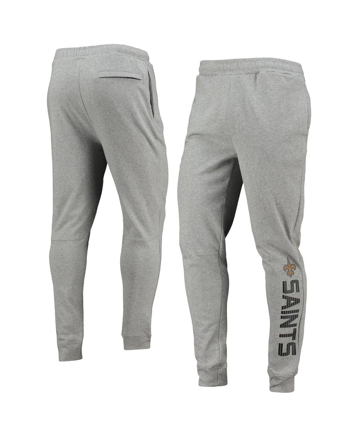 Msx By Michael Strahan Men's  Heathered Gray New Orleans Saints Jogger Pants