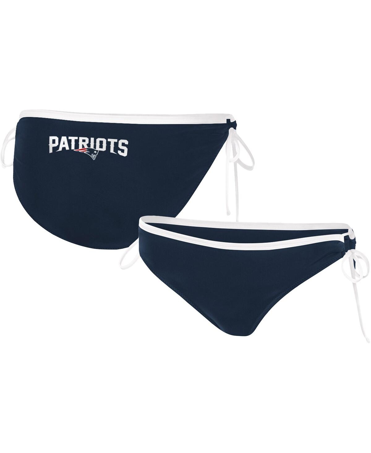G-iii 4her By Carl Banks Women's  Navy New England Patriots Perfect Match Bikini Bottom