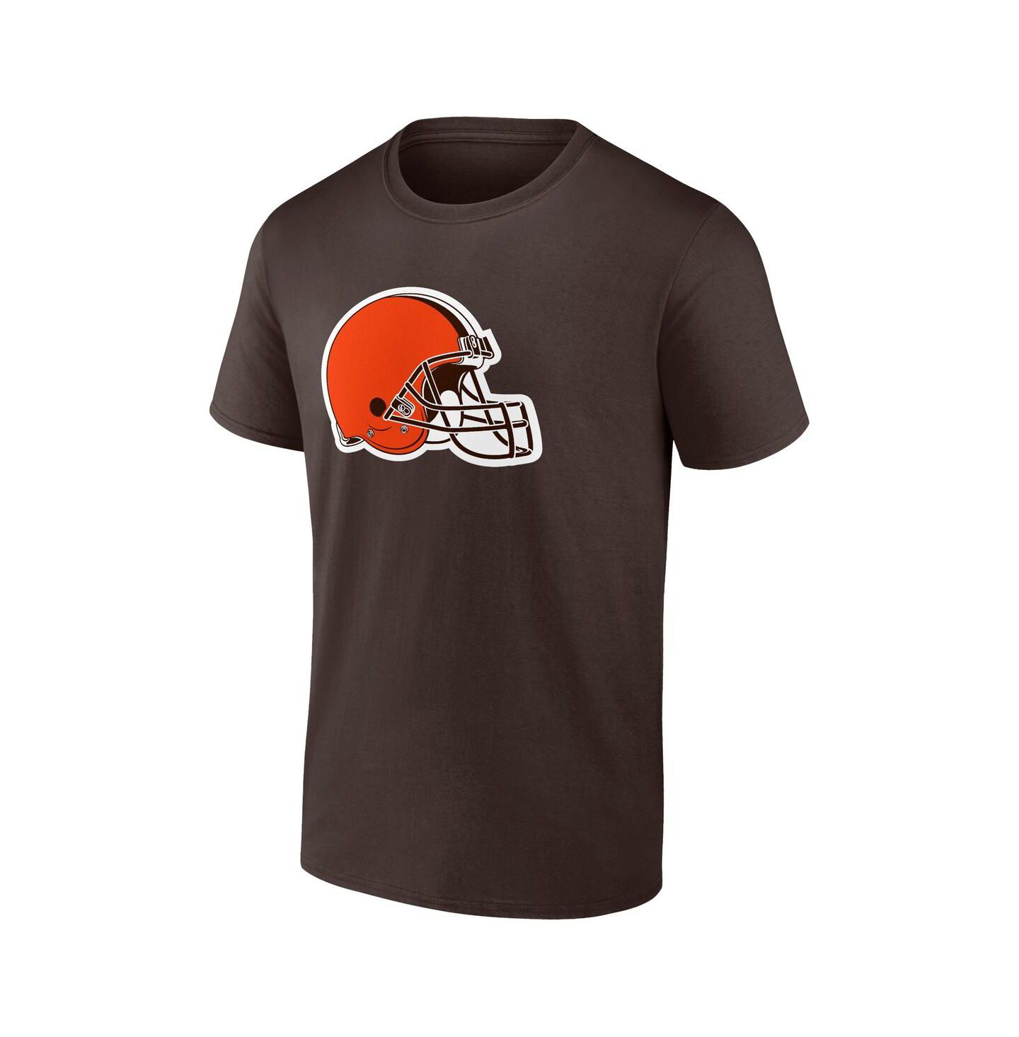 Мужская футболка Fanatics Deshaun Watson Brown Cleveland Browns Player Icon Name and Number — фото 3