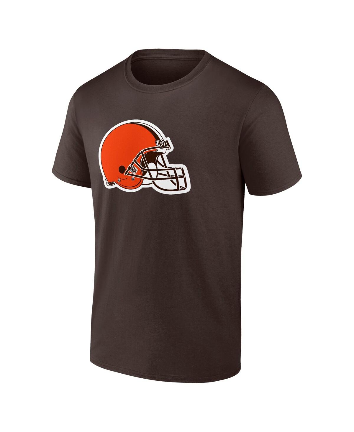 Men's Fanatics Deshaun WatsonCleveland Browns Player Icon Name and Number T-shirt - Brown