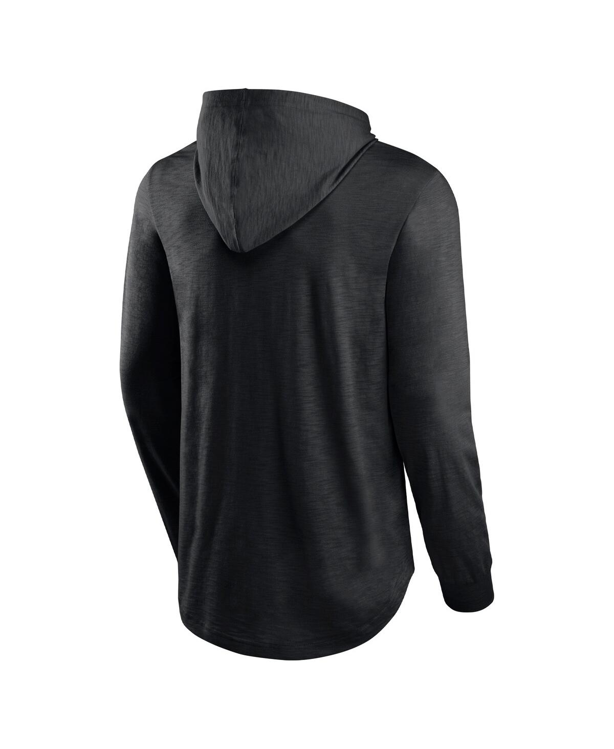 Fanatics Men's  Black New Orleans Saints Front Runner Pullover Hoodie In Black