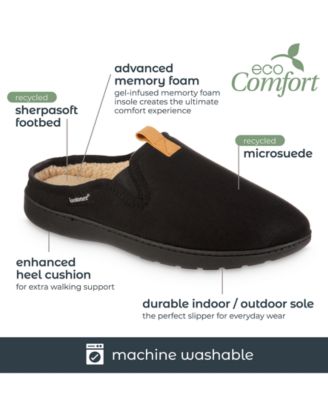 Men's Microsuede Hoodback Slipper