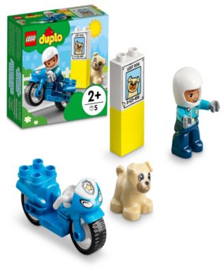 LEGO Duplo Rescue Police Motorcycle 10967 Building Toy image number null