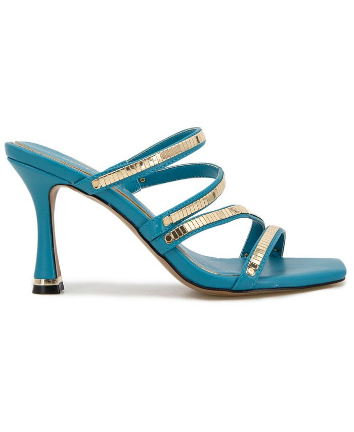 Kenneth Cole New York Women's Blanche Multi Chain Slip-On Dress Sandals ...