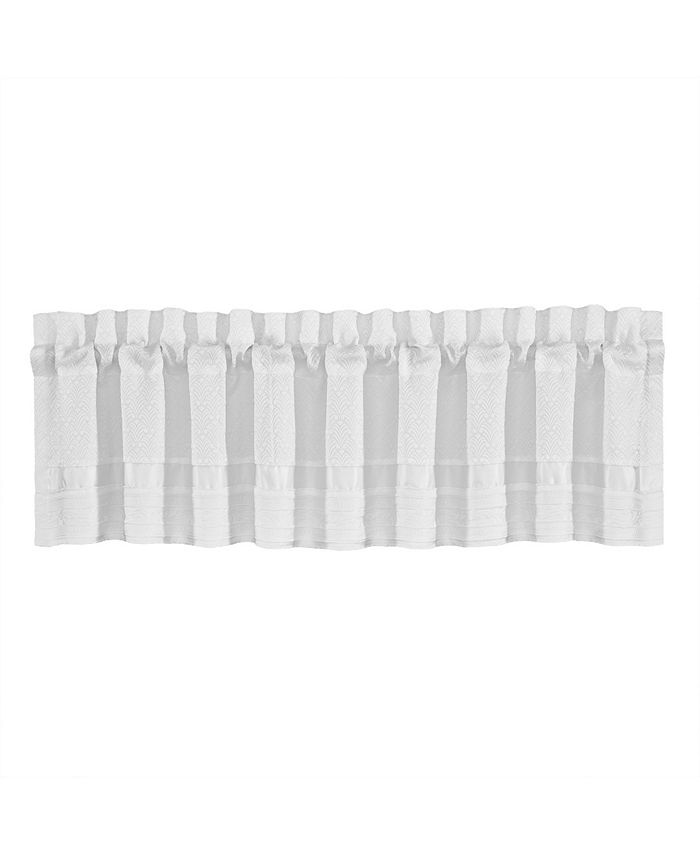 J Queen New York CLOSEOUT! Becco Straight Window Valance, 21" x 88