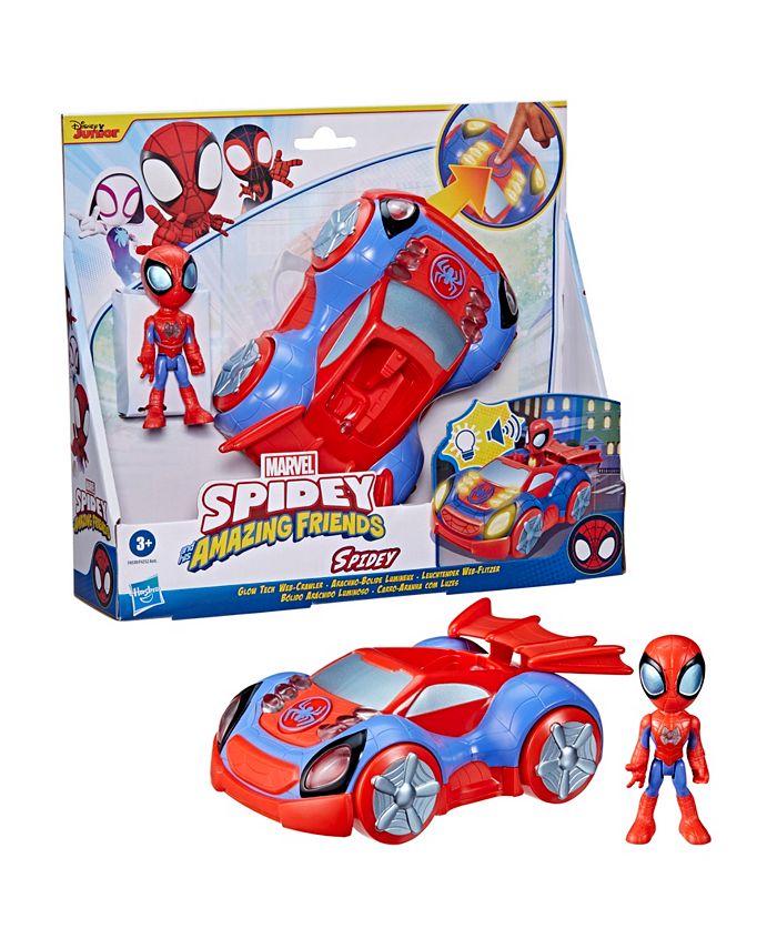 Spidey and His Amazing Friends Glow Tech Web-Crawler - Macy's