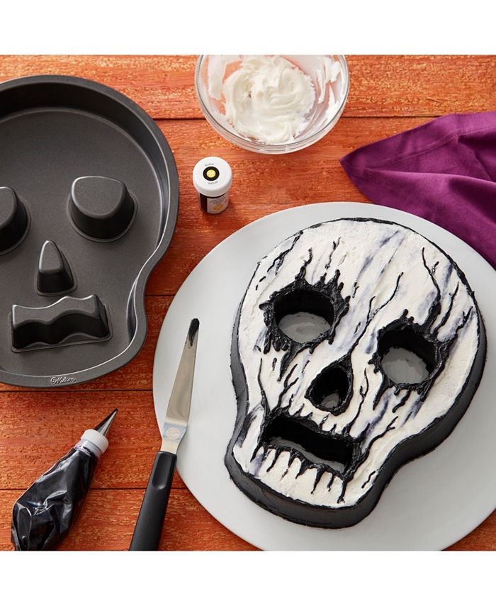 Wilton Nonstick SkullShaped Cake Pan Macy's