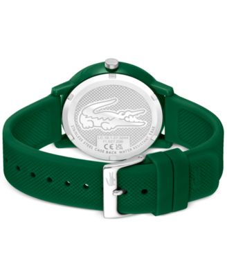 Men's L.12.12 Green Silicone Strap Watch 42mm