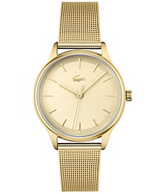 Women's Club Gold-Tone Mesh Bracelet Watch 34mm
