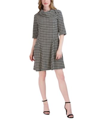 Robbie Bee Petite Cowlneck Printed 