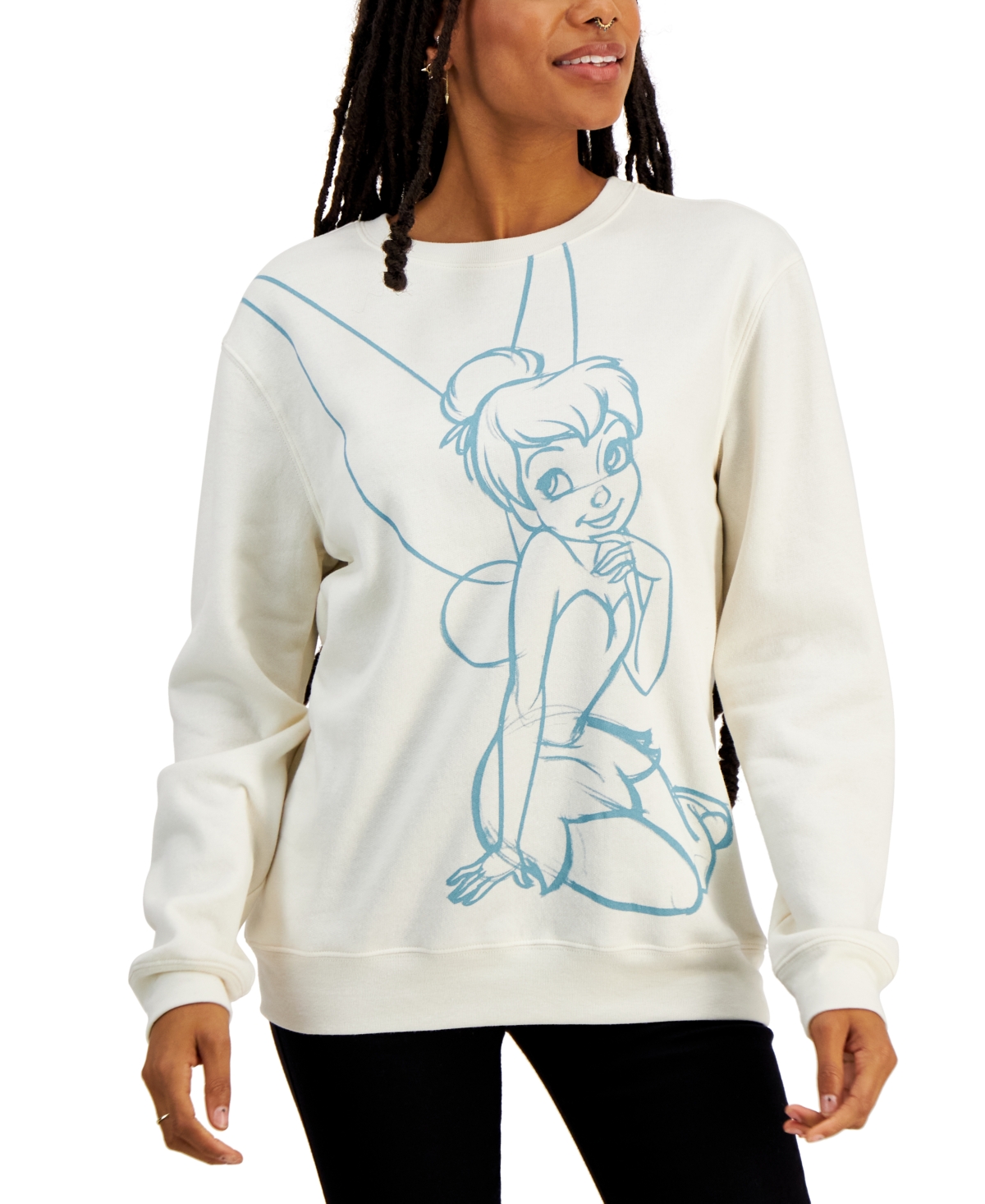 Disney Tinkerbell Sketch Sweatshirt In Egret