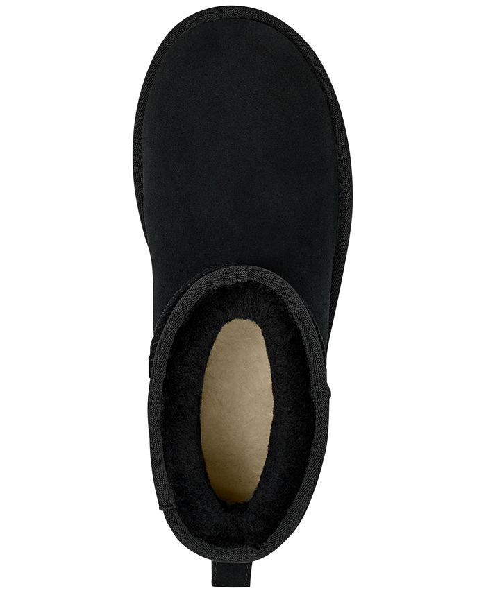 UGG® Women's Classic Mini Warm-Lined Platform Booties - Macy's