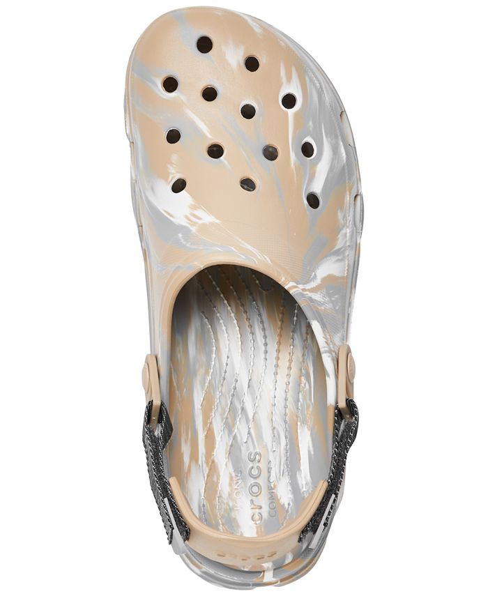 Crocs Men's Classic AllTerrain Marble Clogs from Finish Line Macy's