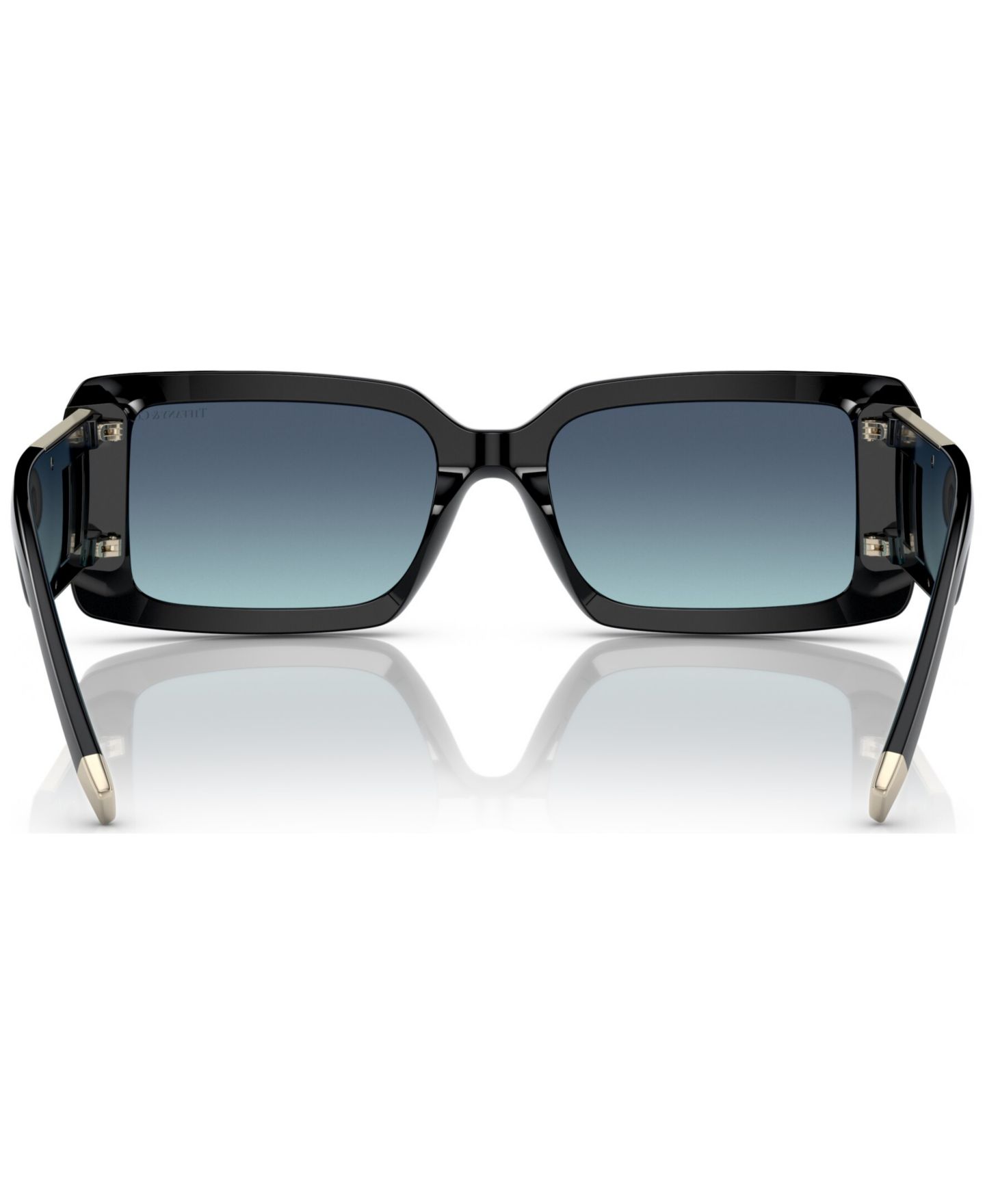 Женские солнцезащитные очки Tiffany & Co. Sunglasses, TF4197, цвет: Чёрный — фото 4