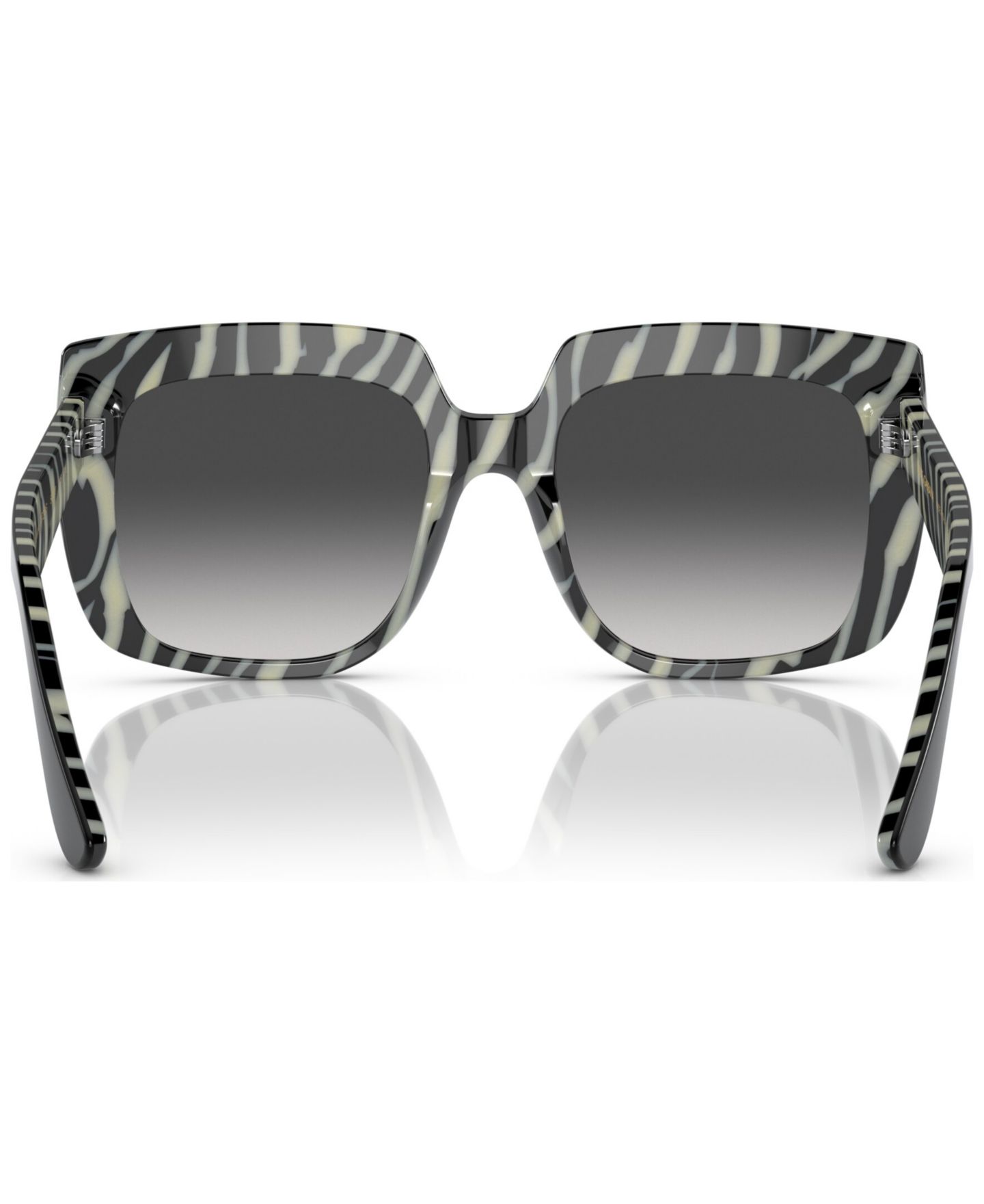 Женские солнцезащитные очки Dolce&Gabbana Sunglasses, DG441454-Y, цвет: Чёрный зебра — фото 4