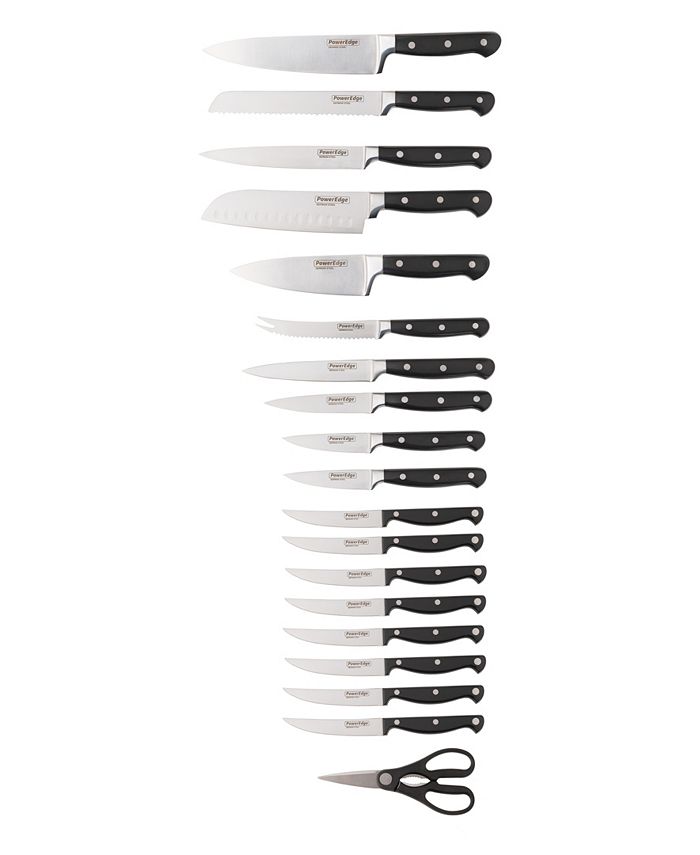 Everyday Solutions PowerEdge 20 Piece Knife Block Set with Built In
