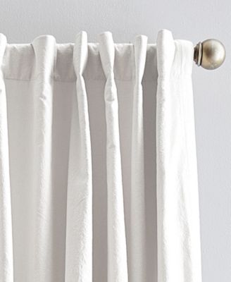 Sanctuary Back Tab Lined 2-Piece Curtain Panel Collection
