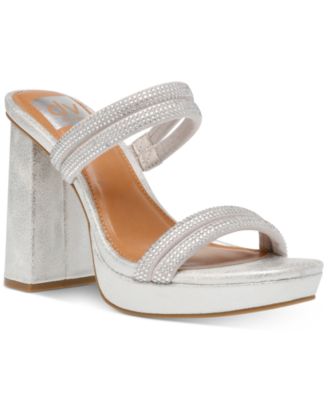 DV Dolce Vita - Women's Persia Strappy Rhinestone Platform Sandals