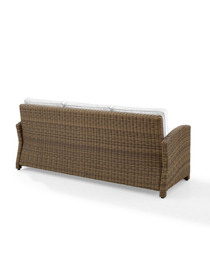 Crosley Bradenton Outdoor Wicker Sofa Sunbrella Macy's