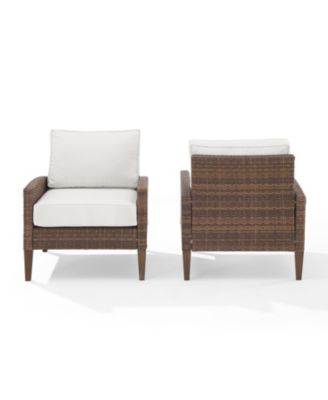 Capella 2 Piece Outdoor Wicker Chair Set