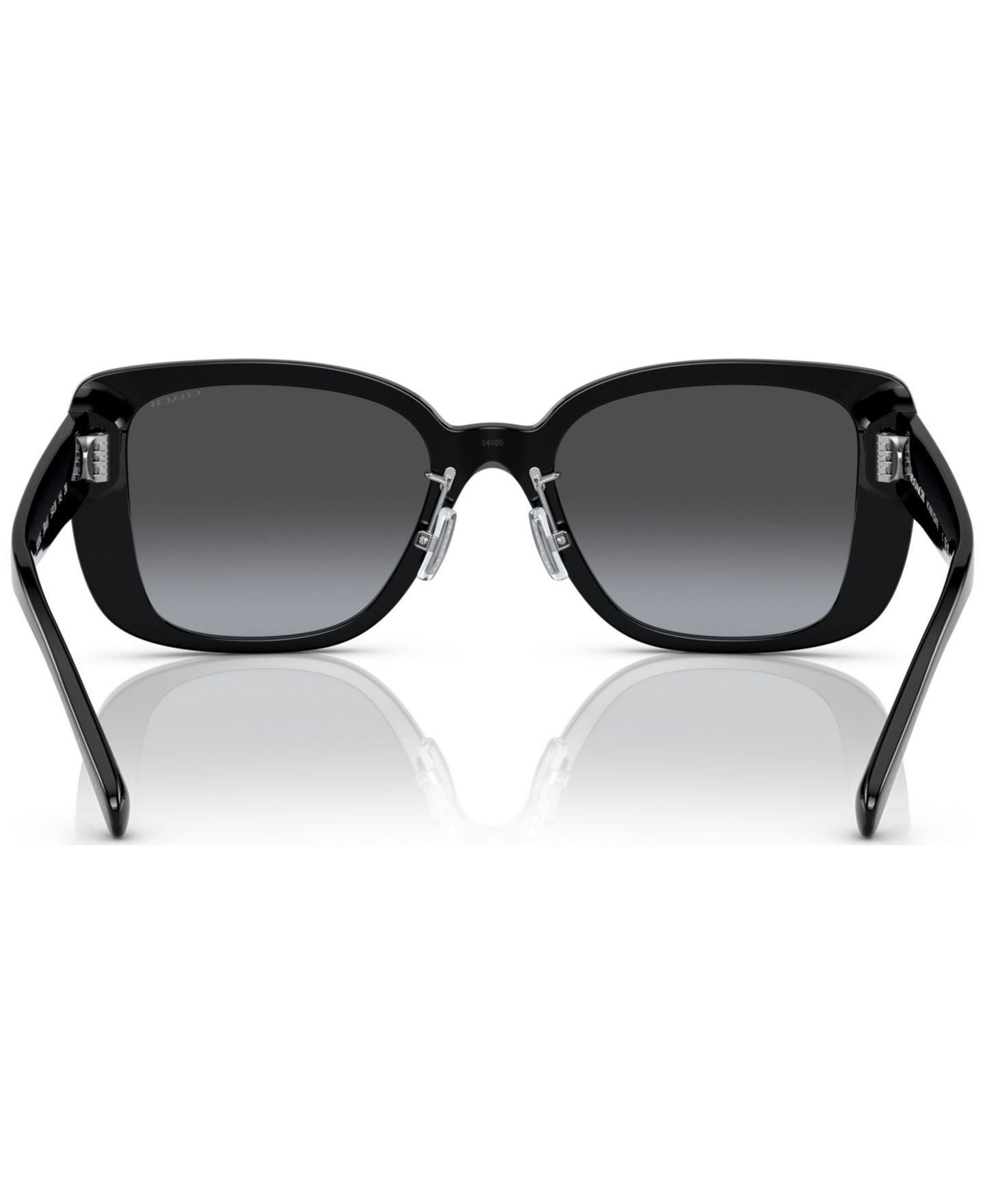 Женские солнцезащитные очки COACH Sunglasses, HC8352, цвет: Чёрный — фото 4
