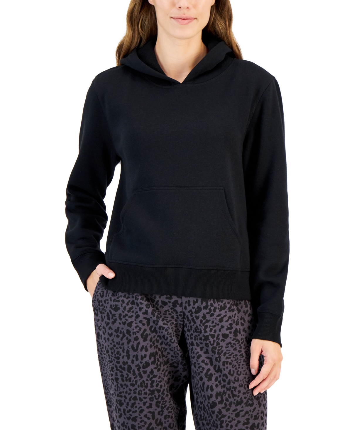 Id Ideology Women s Solid Pullover Hoodie Smart Closet