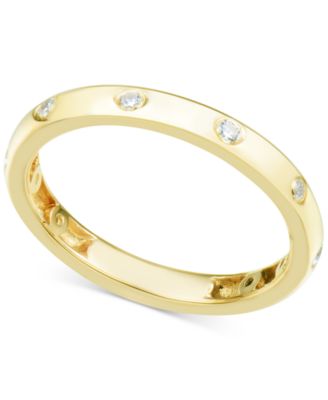 Macy's - Diamond Band (1/6 ct. t.w.) in 14k Gold