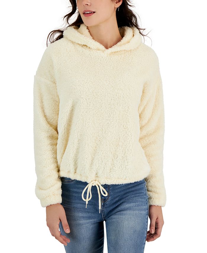 Drawstring cheap hem hoodie