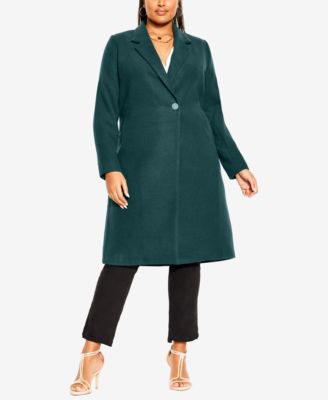 Plus Size Effortless Chic Coat