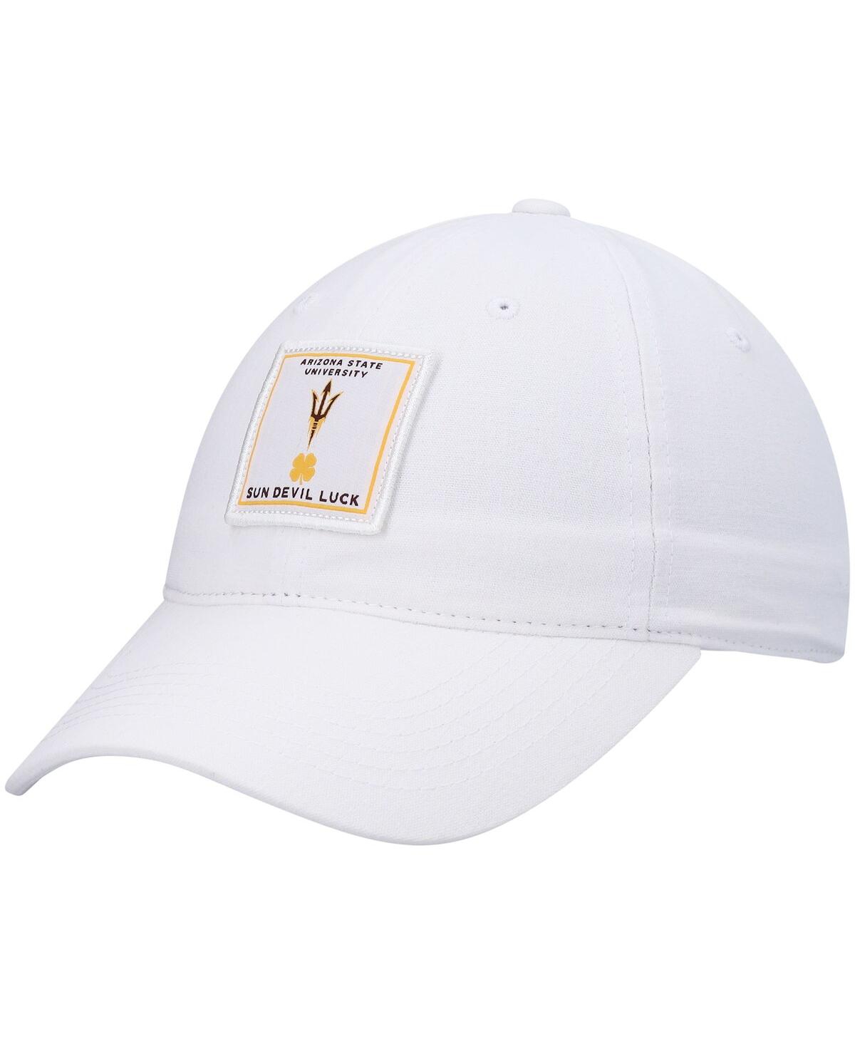 Men's White Arizona State Sun Devils Dream Adjustable Hat - White