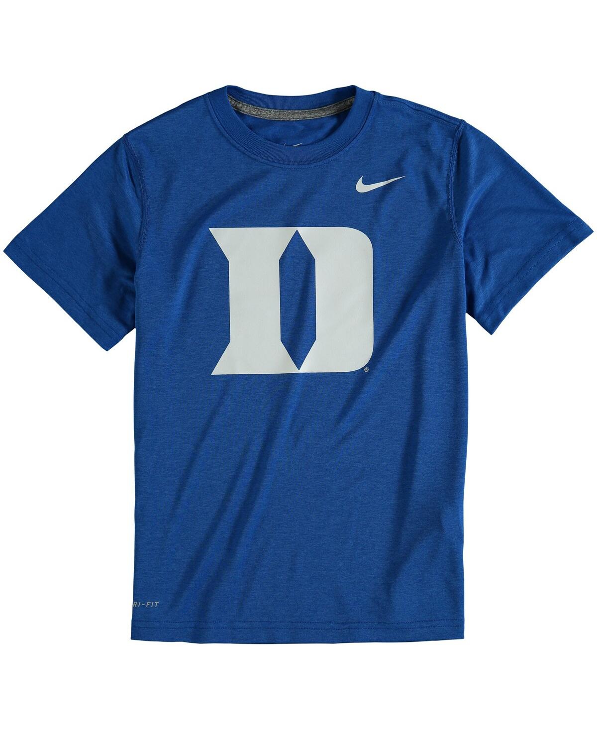 Boys Youth Nike Royal Duke Blue Devils Logo Legend Dri-fit T-shirt